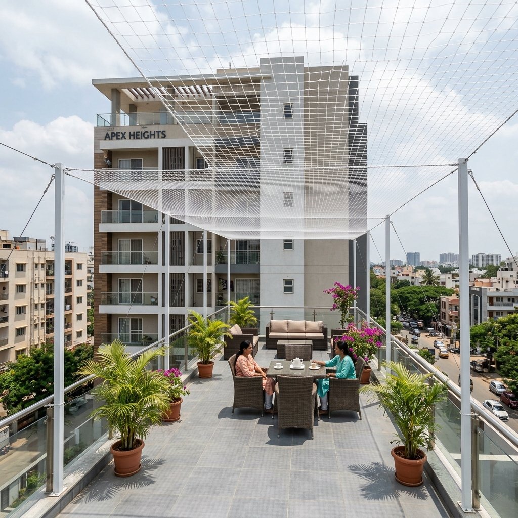 Terrace Safety Nets